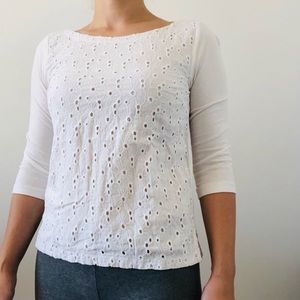 J.Crew Shirt White Small to XS